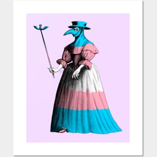 Trans Lady Plague Doctor Posters and Art